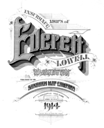 Title page of the 1914 Sanborn map 