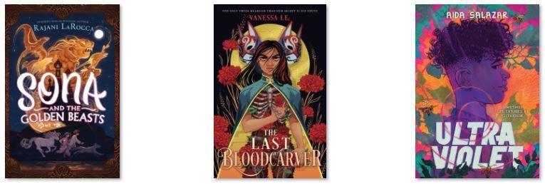 Sona and the Golden Beasts; The Last Bloodcarver; Ultra Violet