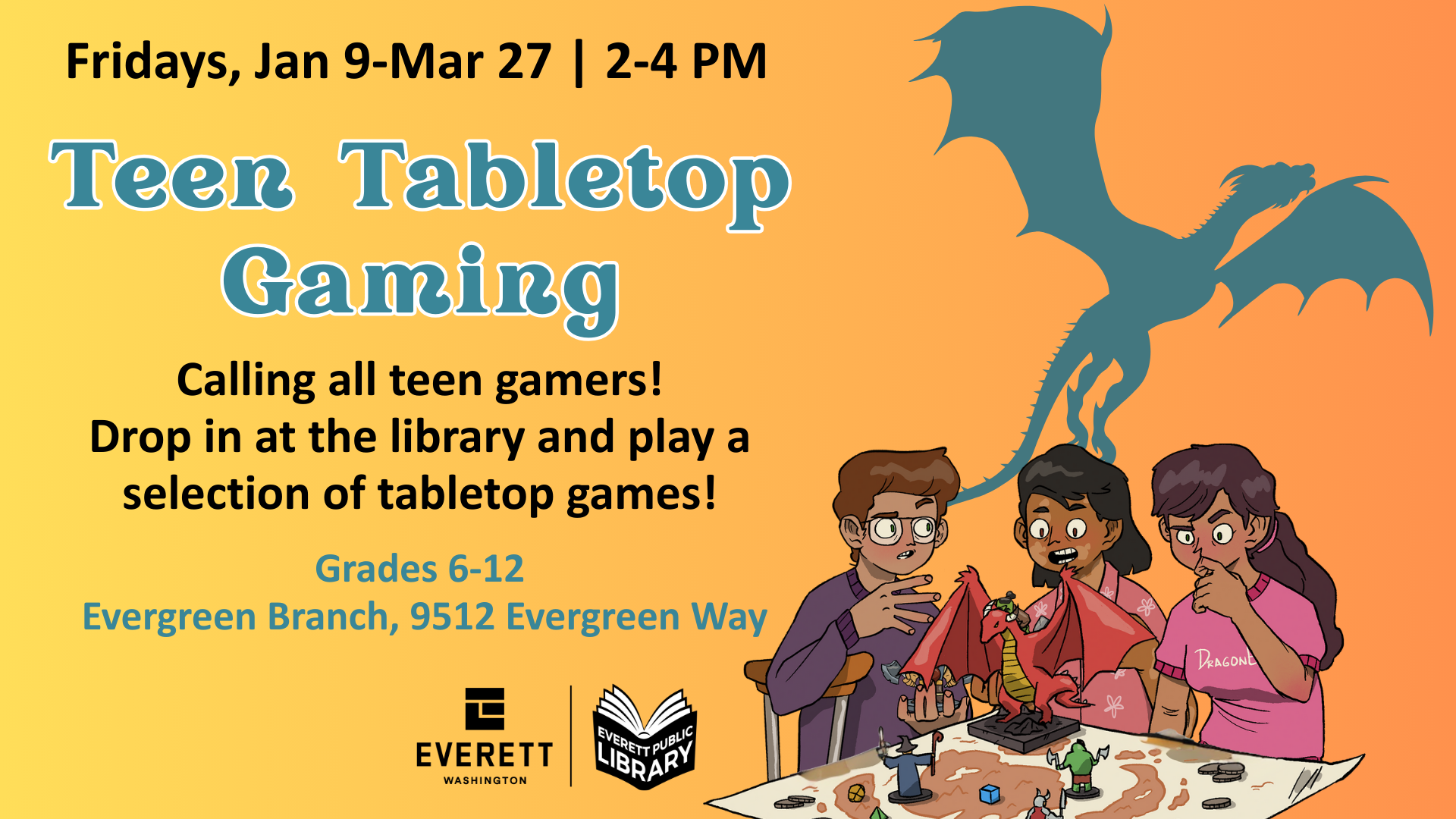 Teen Tabletop Gaming