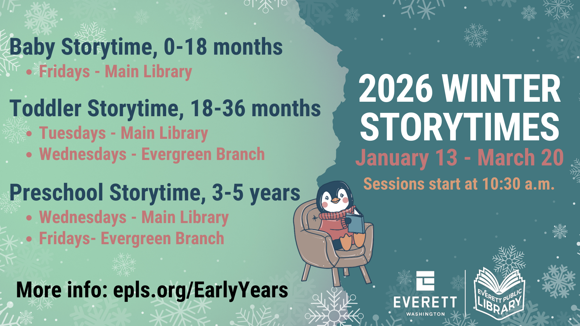 2026 Winter Storytimes